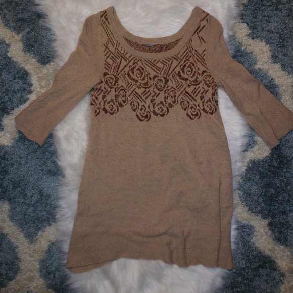 FREE PEOPLE KNIT SWEATER DRESS SIZE M - Picture 1 of 5